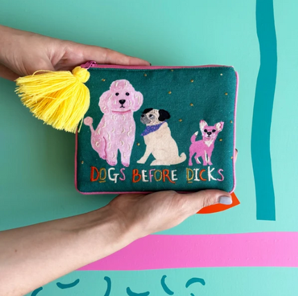 Dog House 'Dogs Before Dicks' Pouch