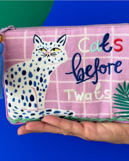 Catnip 'Cats Before Twats' Purse