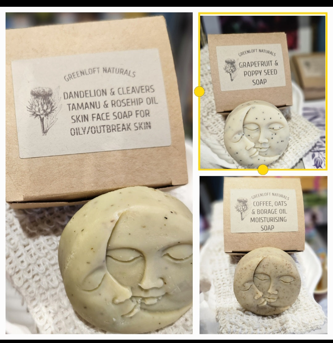 Natural Botanical Soap with Hemp oil