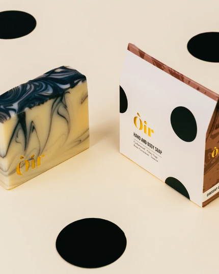 Oir Soap * Cedarwood, clary sage, rose geranium, vetiver hand & body soap