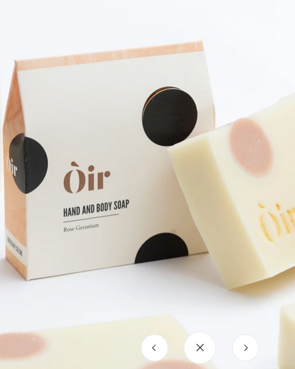 Oir Soap * Rose geranium hand & body soap