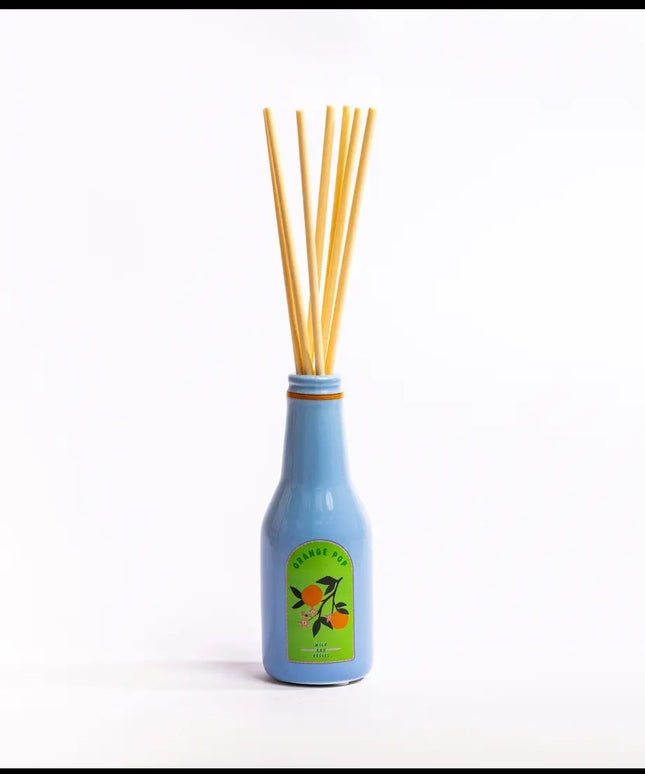 Orange Pop Bottle 100ml Reed Diffuser