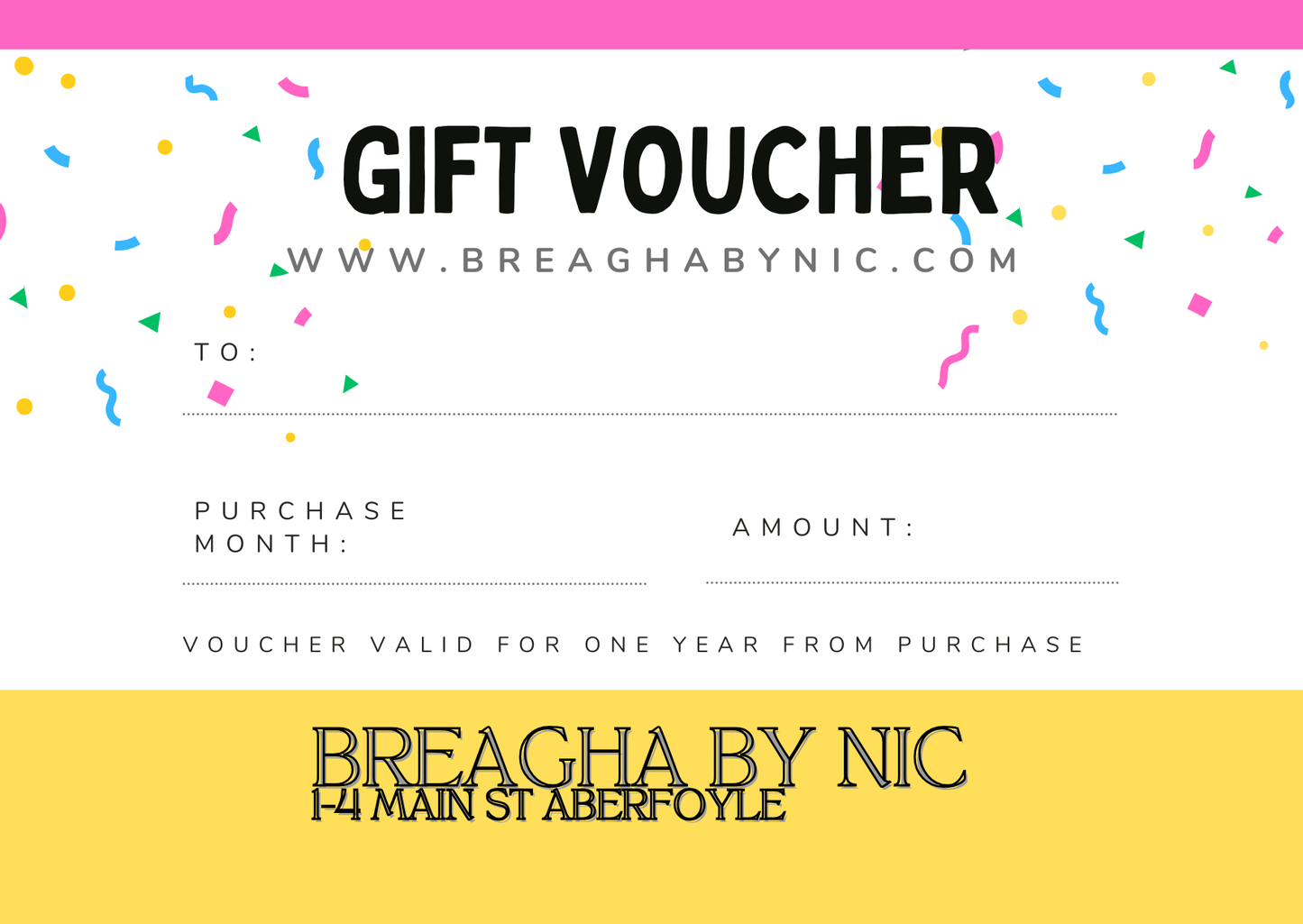 Breagha The Voucher