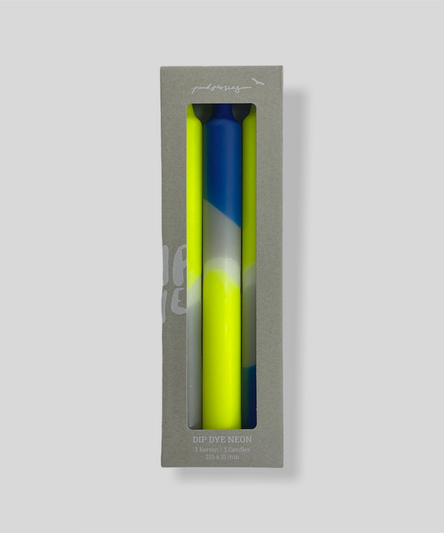 Dip Dye Neon Set * Boxed Set of Three *