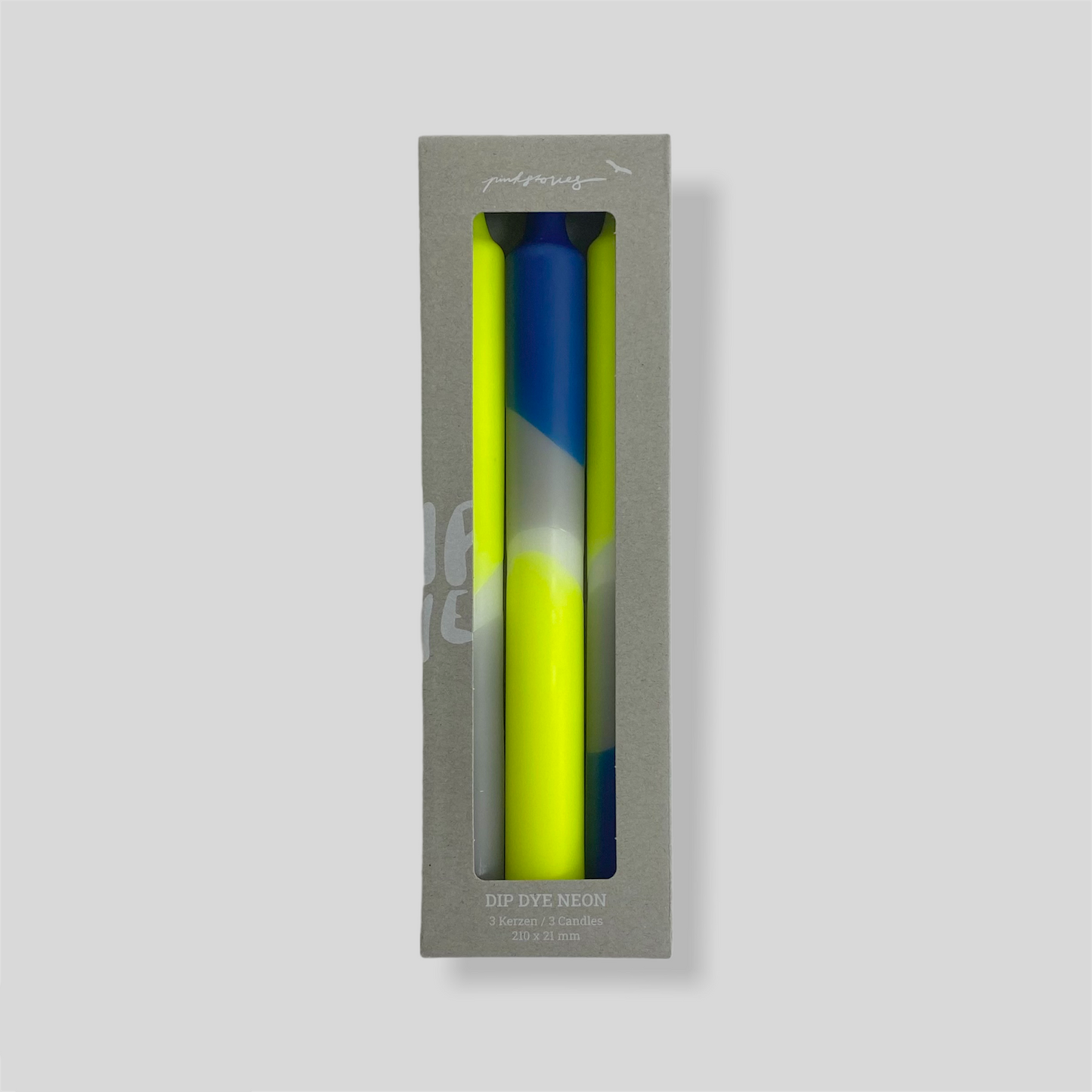 Dip Dye Neon Set * Boxed Set of Three *