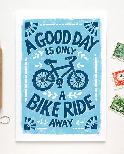 Bike Ride Greeting Card