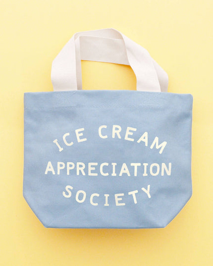 Ice Cream Appreciation Society - Little Light Blue Bag