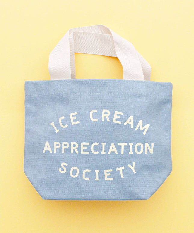 Ice Cream Appreciation Society - Little Light Blue Bag