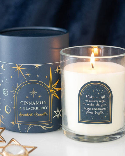 Starry Night Cinnamon & Blackberry Candle