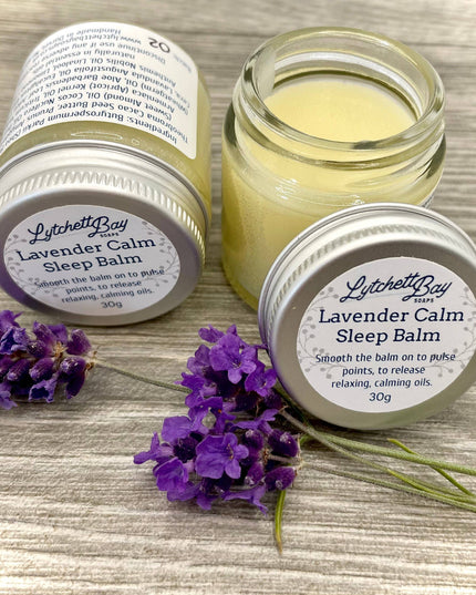 Lavender Calm Sleep Balm - 30g, Handmade In Dorset