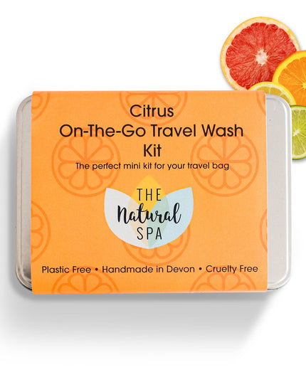 Citrus Mini "On-The-Go" Travel Wash kit - gift set