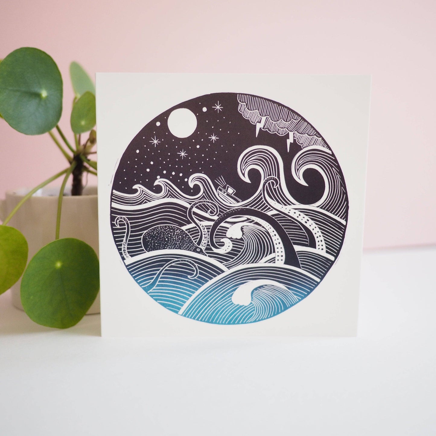 Guided by the Stars Greetings Card