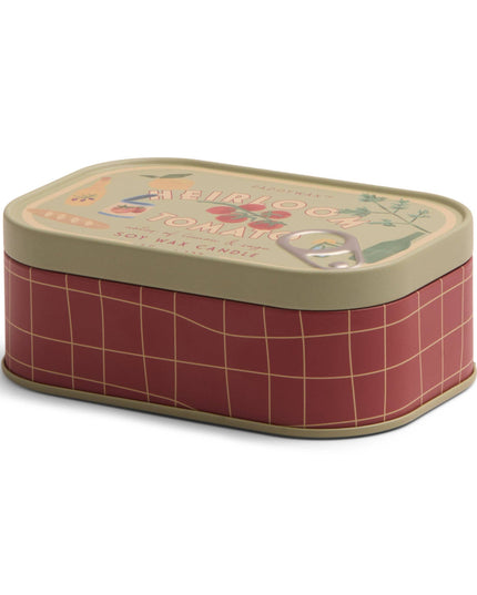 Paddywax Bistro Tomato Tin Candle - Heirloom Tomato