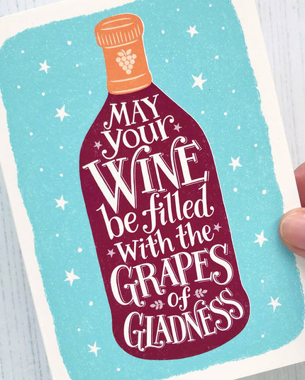 Funny Wine Quote Card