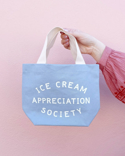 Ice Cream Appreciation Society - Little Light Blue Bag