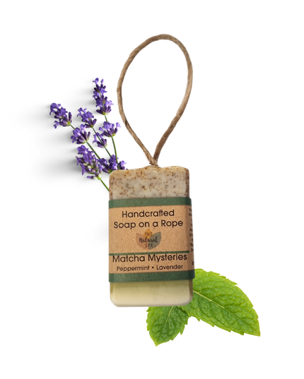 Matcha Mysteries Soap On A Rope 100g - Vegan