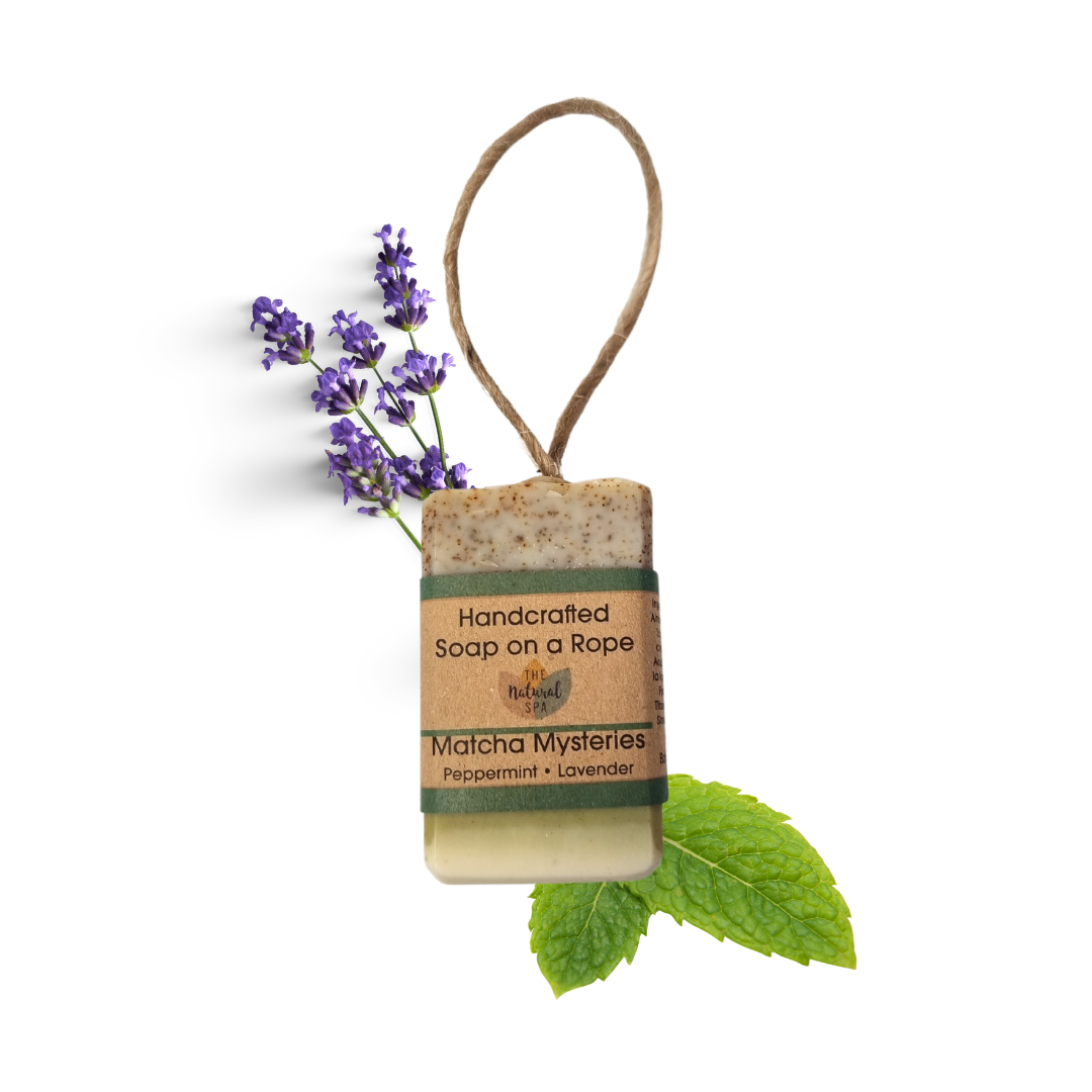 Matcha Mysteries Soap On A Rope 100g - Vegan