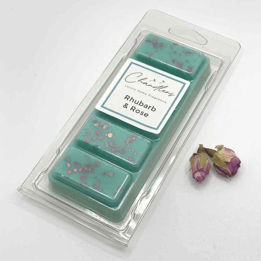 Rhubarb & Rose Wax Melt