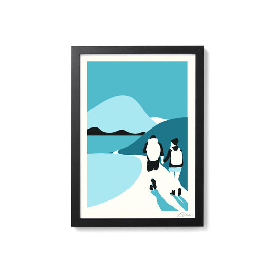 Last Trip Of Summer -  Walkers A4 Screenprint