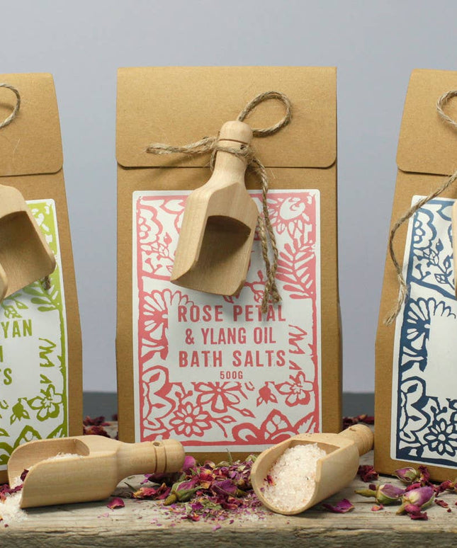 Bath Salt 500g - Ylang and Rose Himalayan