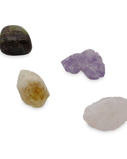 Saje Health Candle, Crystal & Eye Mask Set - Includes Two Candles and Four Crystal Stones