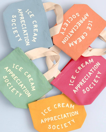 Ice Cream Appreciation Society - Little Light Blue Bag