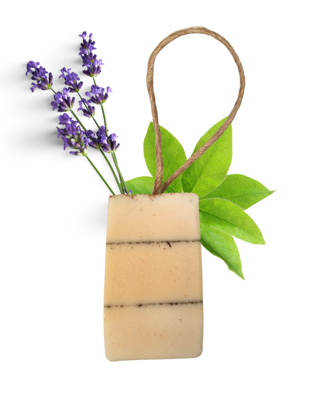 Lavender Verbena Soap On A Rope 100g