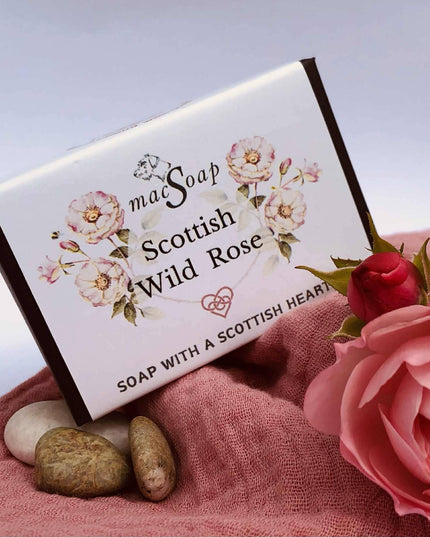 Scottish Wild Rose. Scottish Botanical Soap