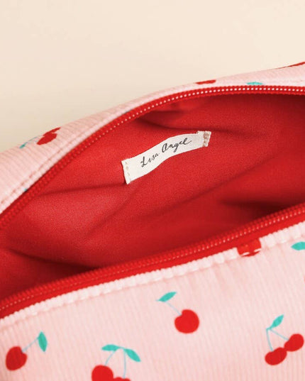 Cherry Print Make-Up Bag
