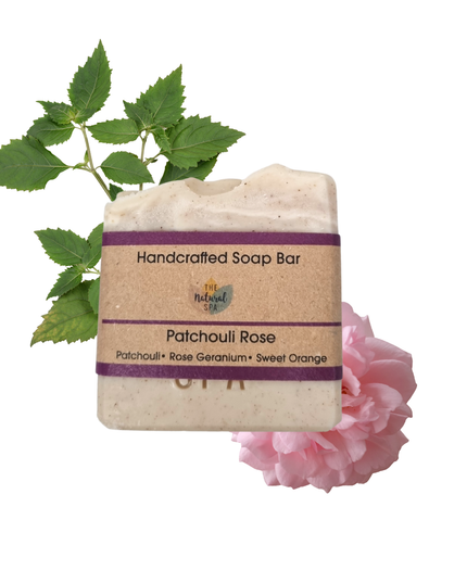Patchouli Rose Cold Process Soap 100g
