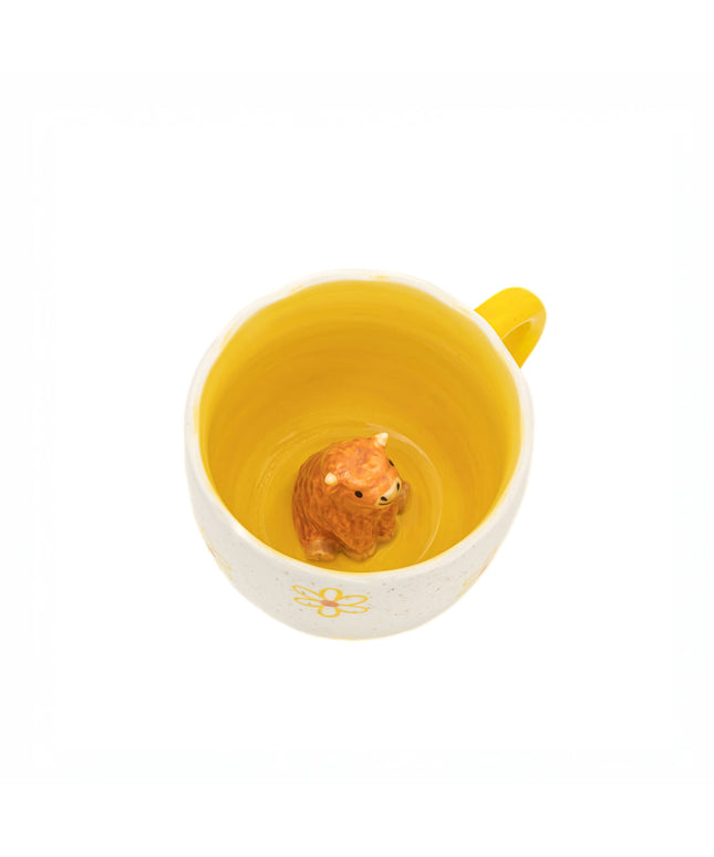 Surprise Highland Cow Mug