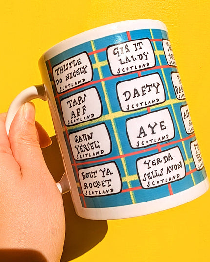 Scottish Mug - Scottish patter / sayings