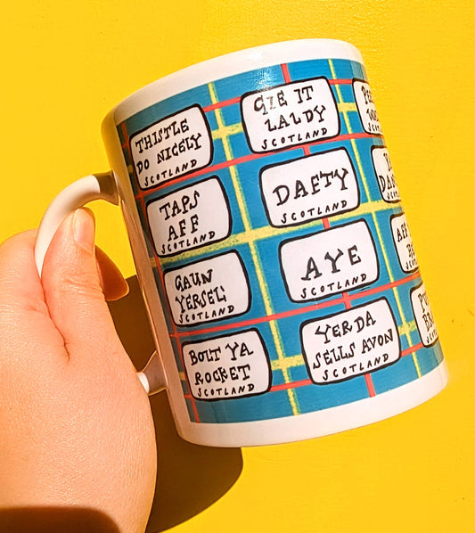 Scottish Mug - Scottish patter / sayings