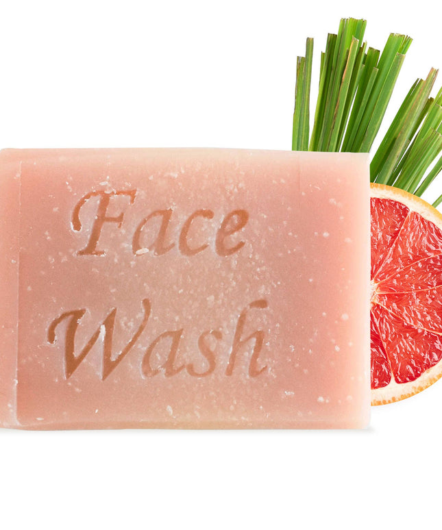 Grapefruit Lemongrass Face Wash - Cleansing bar