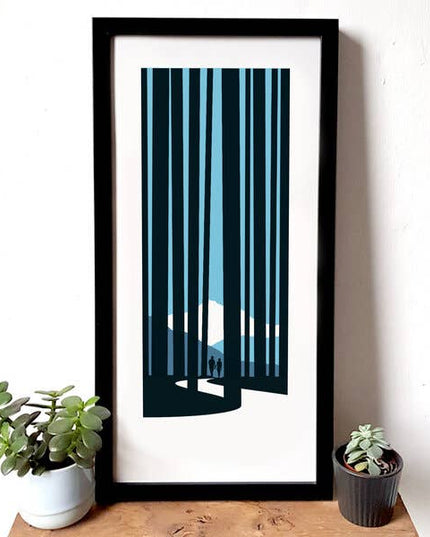 Where We Walk, We Walk Together Art Print