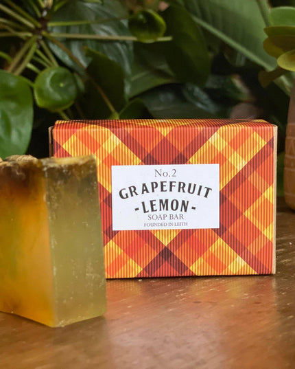 Tartan Soap Bar - Grapefruit & Lemon