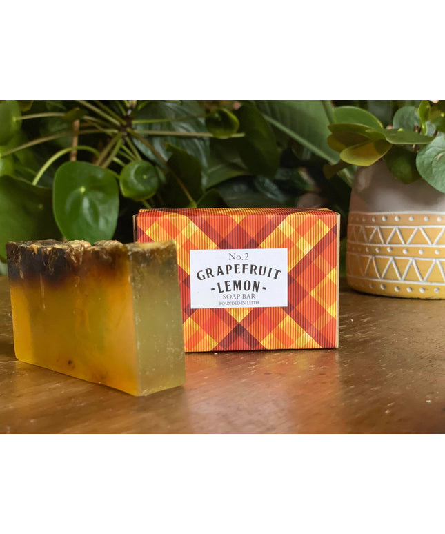 Tartan Soap Bar - Grapefruit & Lemon