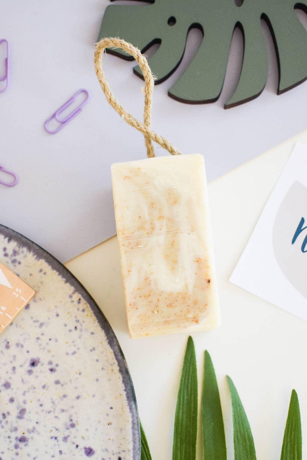 Matcha Mysteries Soap On A Rope 100g - Vegan