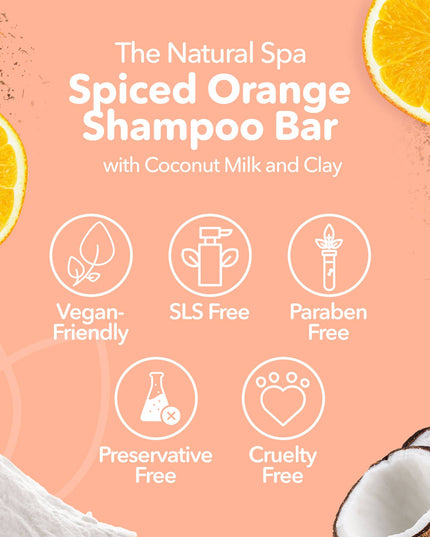Spiced Orange Natural Shampoo Bar