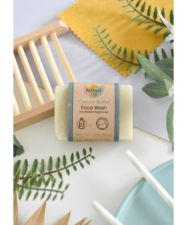 Cocoa Butter Face Wash - Vegan Eco Cleansing bar