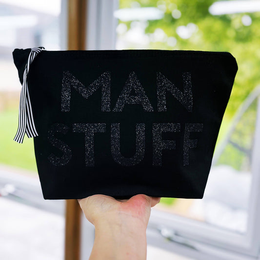 Man Stuff Large Pouch - Black