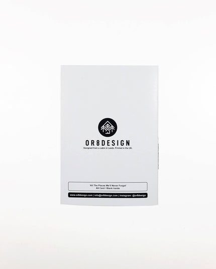 All The Places We'll Never Forget ** Greeting Card