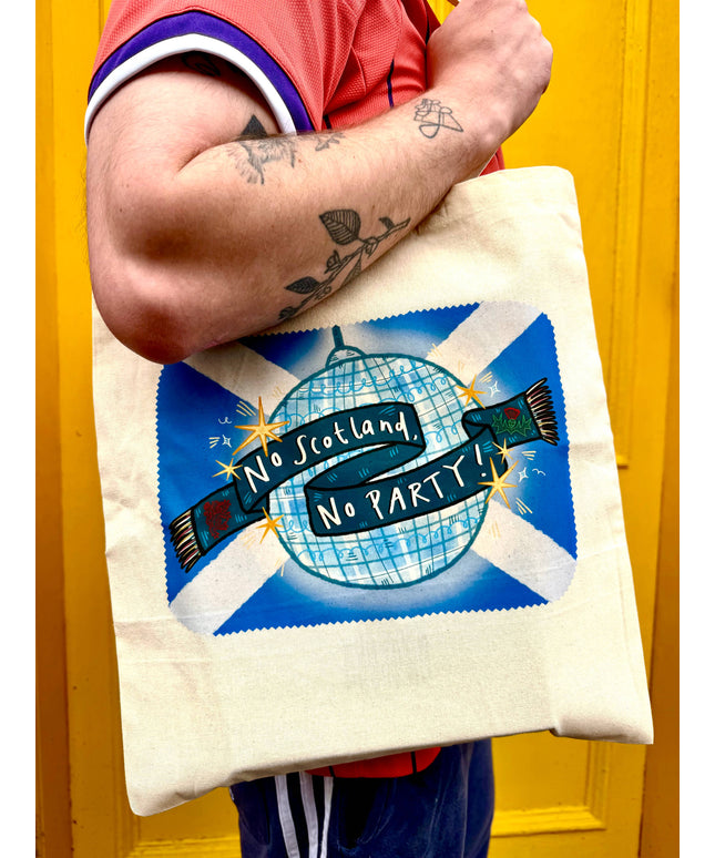 No Scotland, No Party! Scotland World Cup Tote Bag