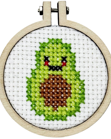 'Avo Great Day!' Mini Matchbox Cross Stitch Kit