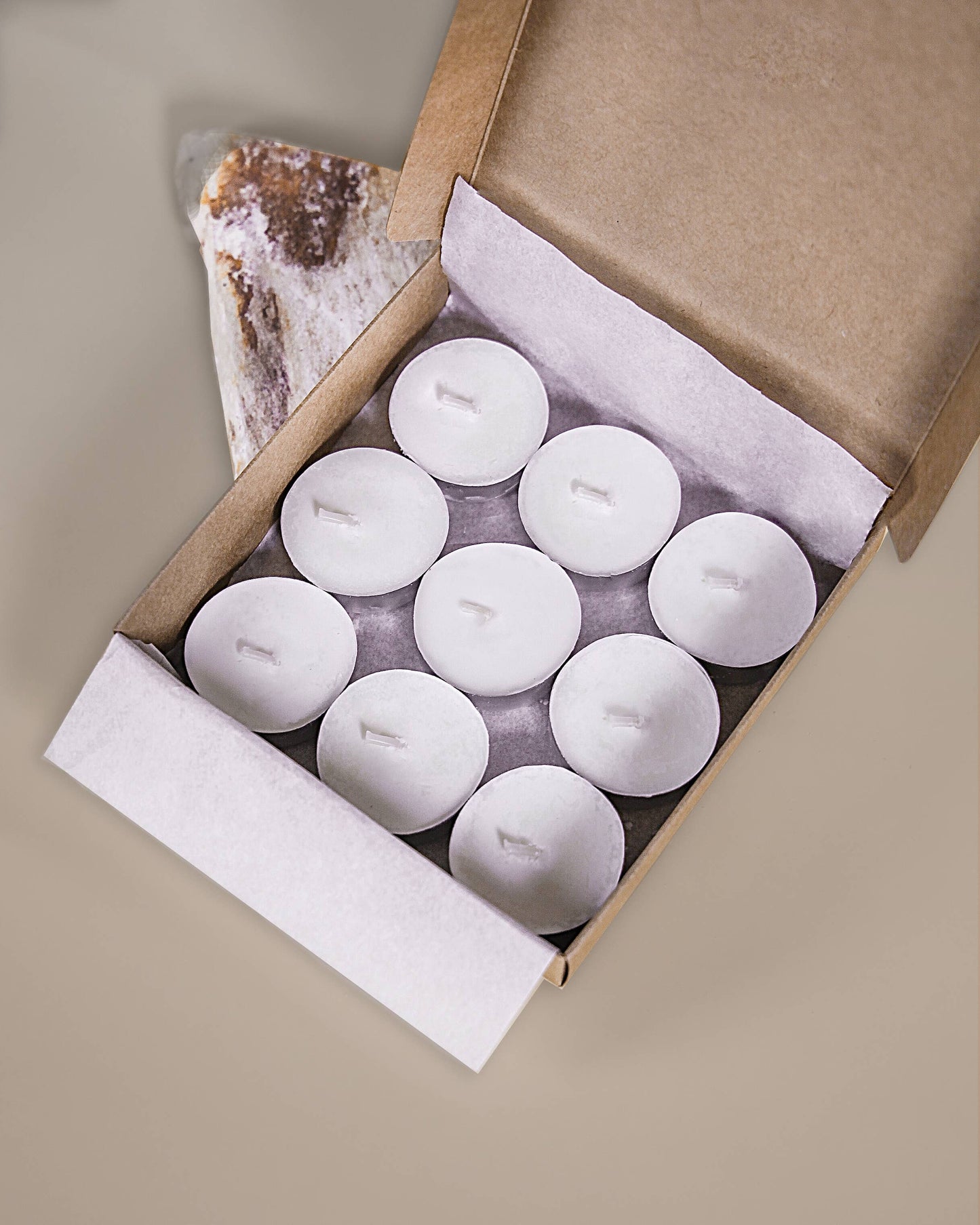 Scented Soy Wax Tealights Set of 9 ** Balance/Restore/Grove/Nourish **