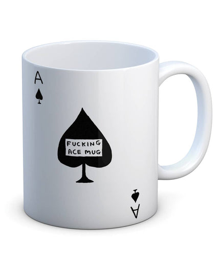 David Shrigley Mug Fucking Ace