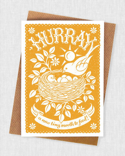 New Baby Bird Card