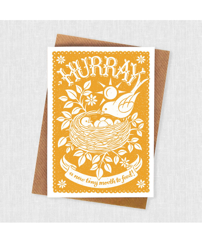 New Baby Bird Card