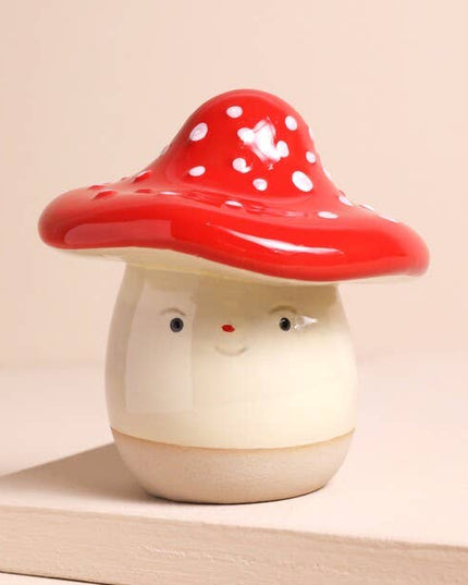Face Toadstool Money Box