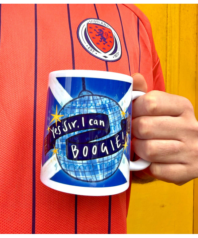 Yes Sir I can Boogie! World Cup Scottish Football Mug